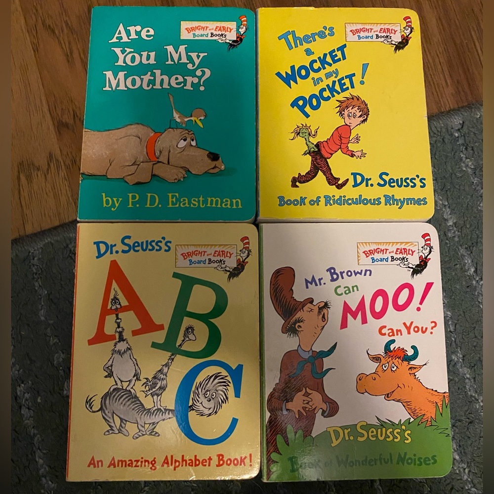 Small Hardcover Dr Seuss Book lot